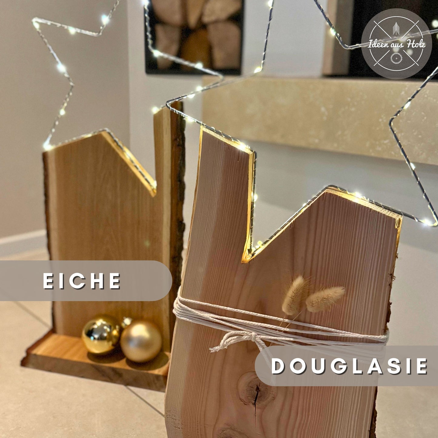 Leuchtender Weihnachtsstern