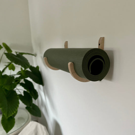 Yogamattenhalter - Wandhalterung für Sportmatten