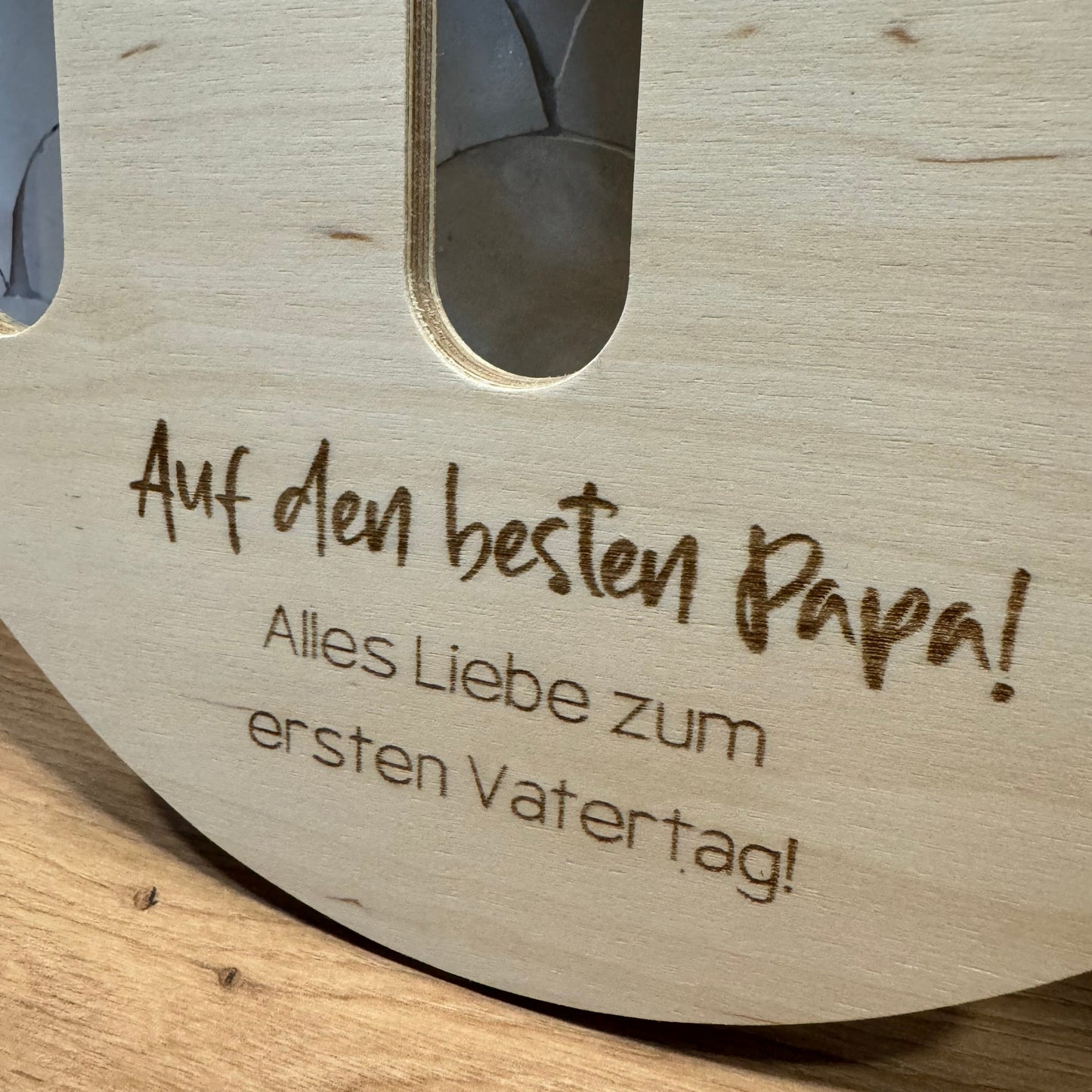 Bierträger - Sixpack aus Holz