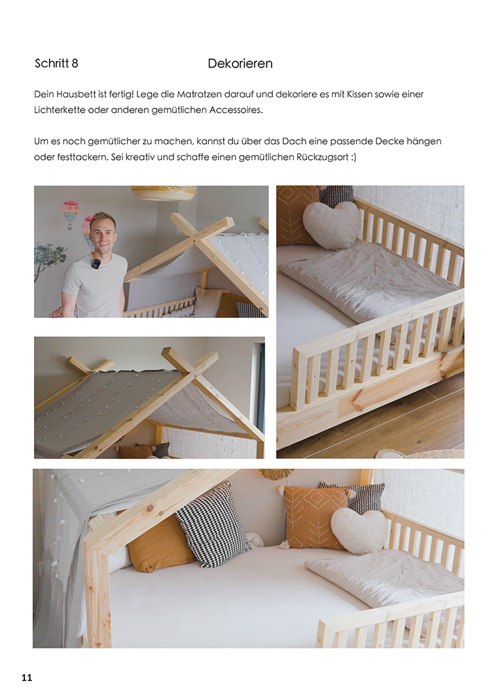 Hausbett DIY-Anleitung
