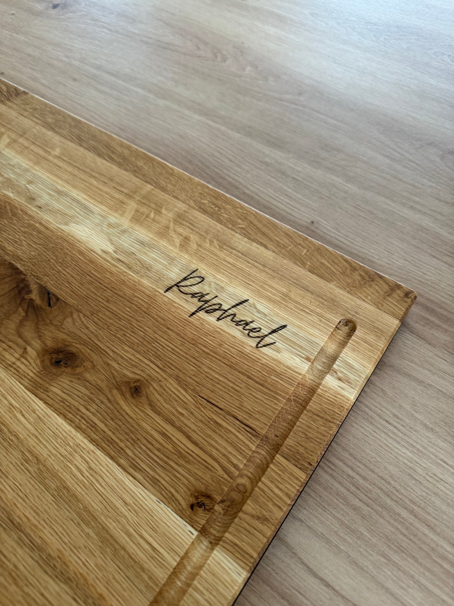 Kochfeldabdeckung aus Holz - Ceranfeldabdeckung, Schneidebrett