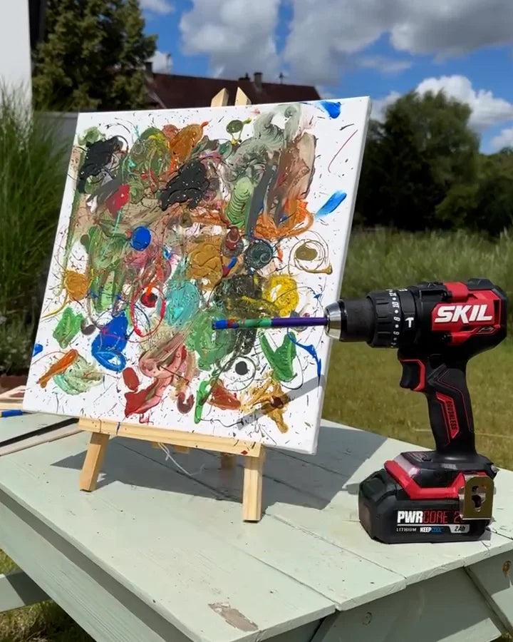 Akkuschrauber-Kunst