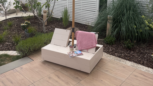 DIY - Rollbarer Schirmständer