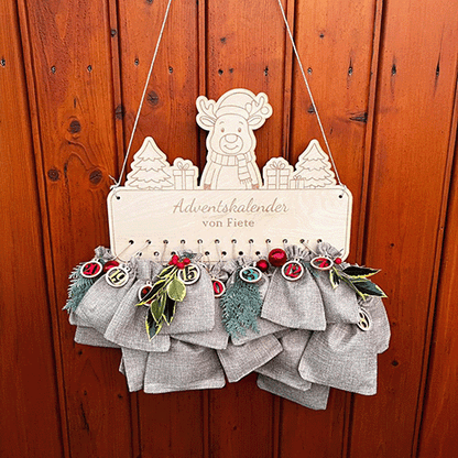 Adventskalender mit Namen