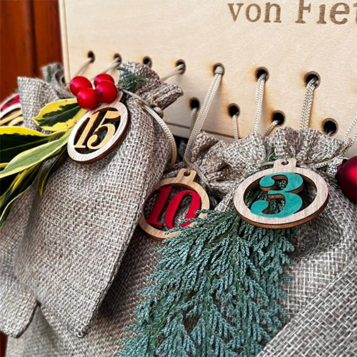Adventskalender mit Namen