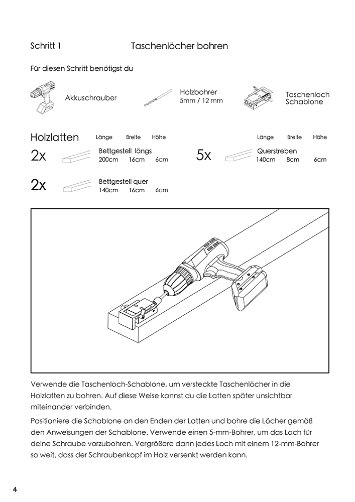 Hausbett DIY-Anleitung