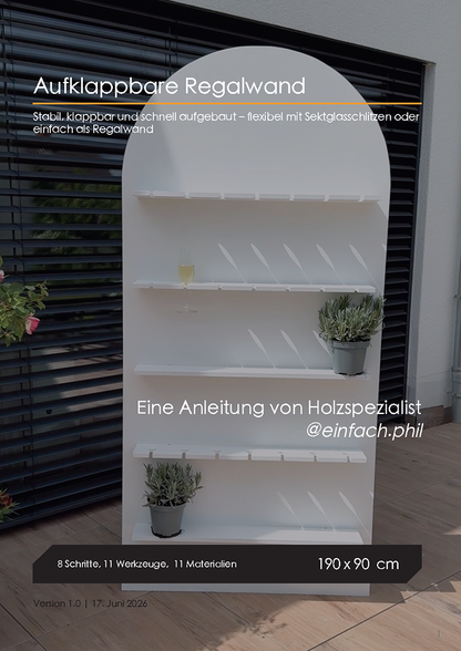 Sektwand DIY-Anleitung