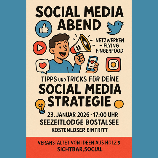 Social Media Abend – Tipps & Tricks für deine Social Media Strategie